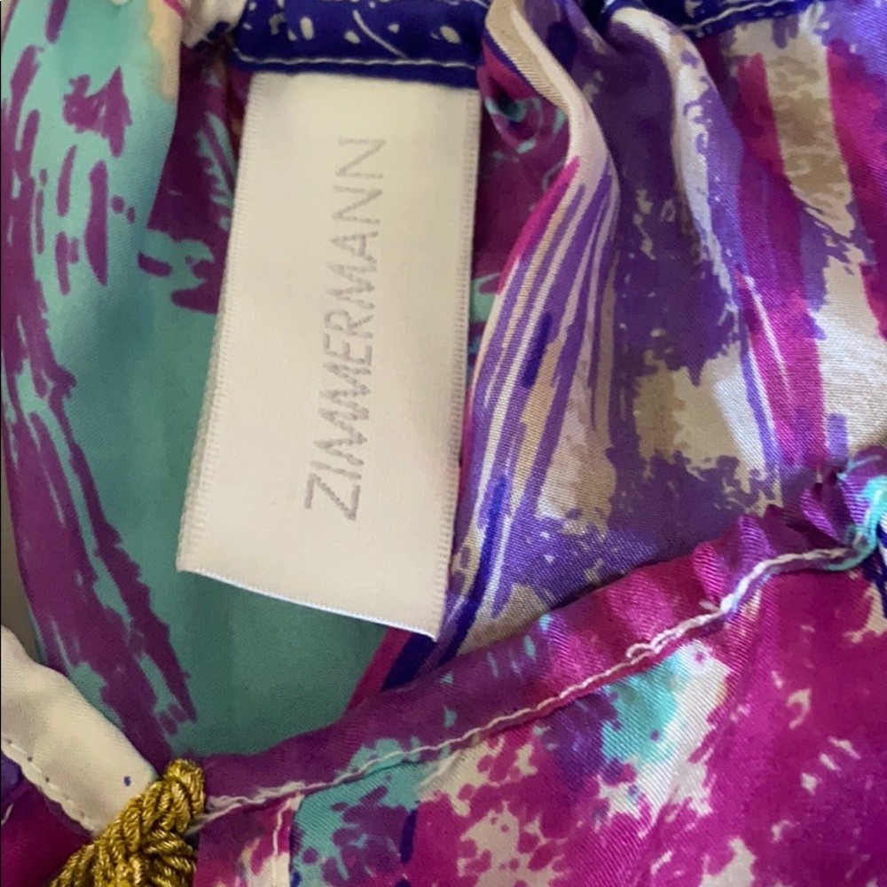 Colorful Abstract Women's Dress - Picture 3 of 14